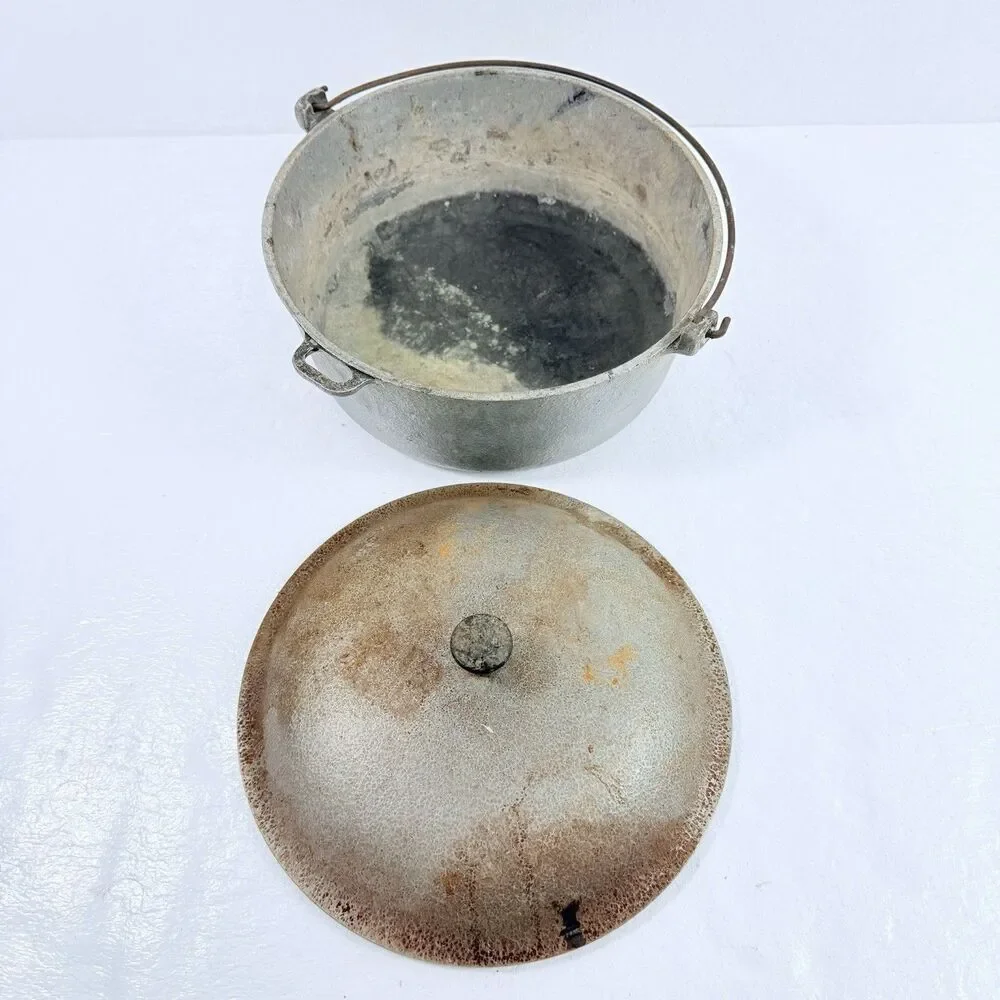 Vintage Club Aluminum Hammercraft Dutch Oven Cast Cookware Stock Pot Lid 4 QT